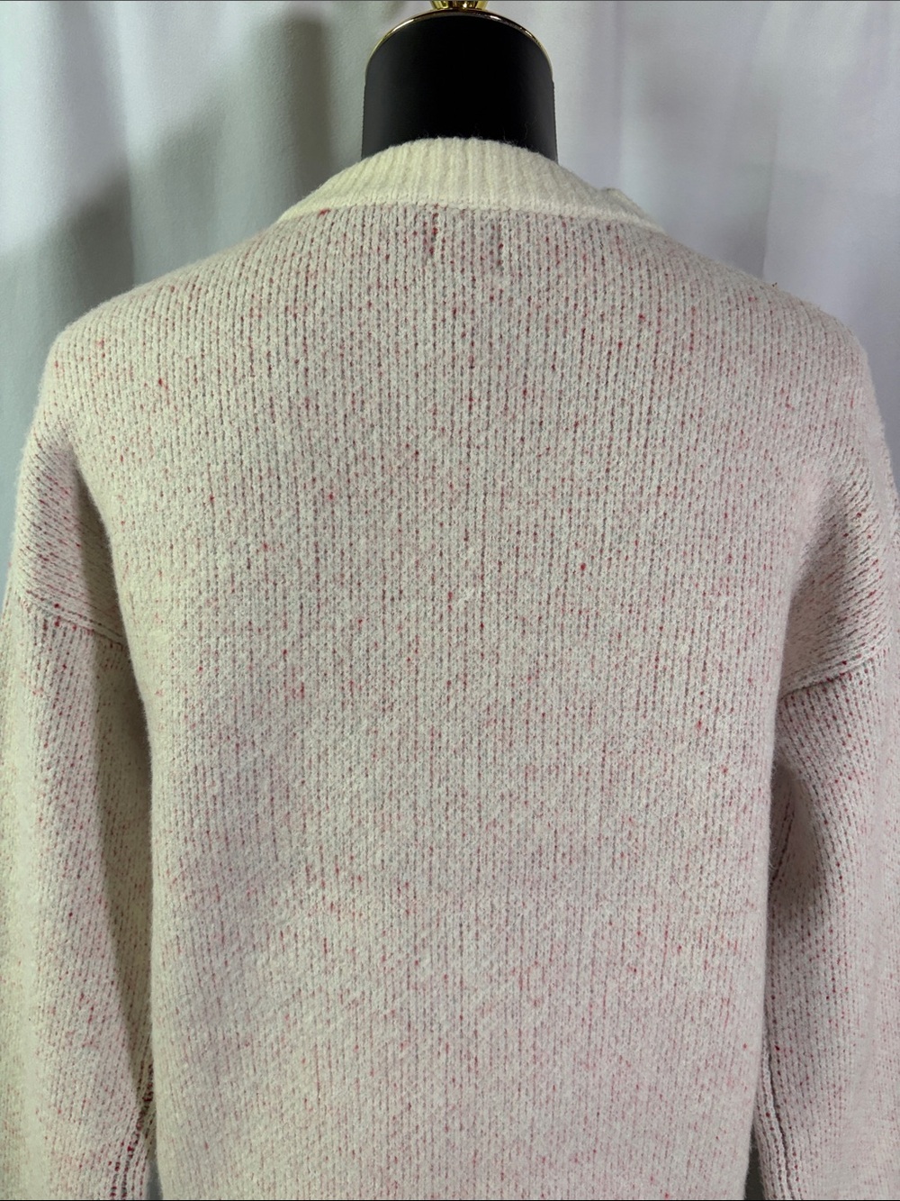 NWT A New Day White Multicolor Ciao Ciao Cherry Print Crewneck Sweater - Picture 11 of 16